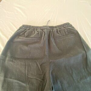 Oak & Fort Relaxed Fit Elastic Drawstring Waist Slash Pocket Casual Pants